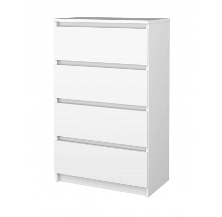 Komoda Malvína M4 60, bílá