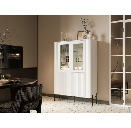 VERA 110 vitrin fehér