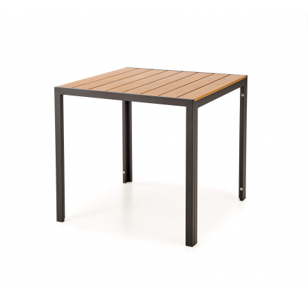 FIERRO étkezőasztal, barna/fekete