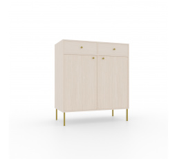 Komód 2D 2S Tili Bézs homok+ Bézs homok