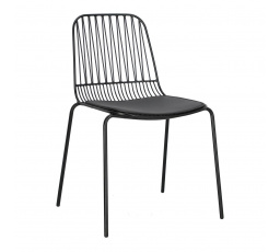 Willy Black szék PU párnával