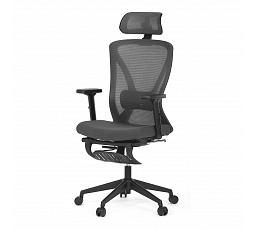 Kancelářská židle, synchronní mechanismus, šedá síťovina, KA-S257 GREY