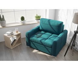 FOTEL VERONA 105 CM - Odcienie turkusu