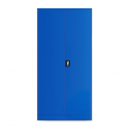 Fém műhelyszekrény polcokkal BRUNO, 920 x 1850 x 500 mm, kék