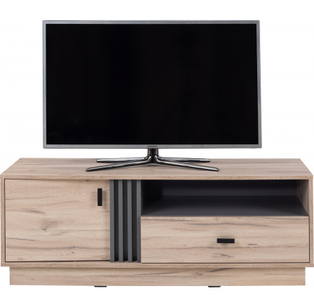 TV komód ALLMO AL-5, Világos Estana Tölgy/Antracit