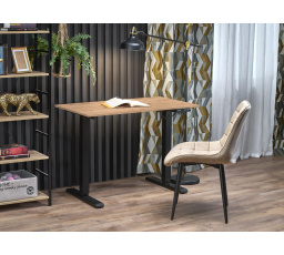 Íróasztal B53, artisan tölgy / fekete