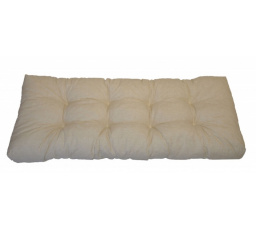 Opěradlový polstr na paletu 120x50 světle béžový melír