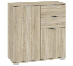 EASY 2D2S komód, Sonoma tölgy