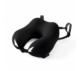 Utazó nyakpárna repülőre, memóriahabból, fekete: Diablo TRAVEL PILLOW
