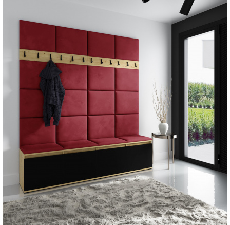 EMI 4 előszobafal, Trinity 24/Artisan+fekete