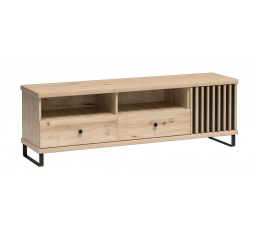 TV állvány CALI C-6, Artisan/Fekete matt