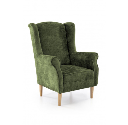 HERMES fotel, Olívzöld