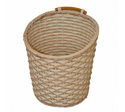 Közepes méretű rattan kosár egy füllel