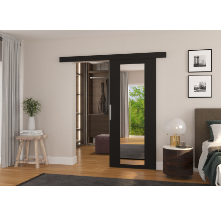 Toló fali ajtó BRIT 86 Fekete