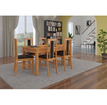 RODOS 52 Asztal és szék készlet, Éger