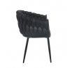 Velvet szék fekete K7-FX
