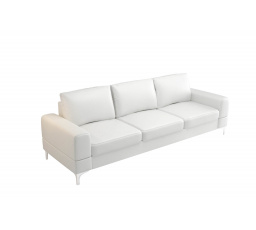 SOFA ARIA DL 250 CM - Biała eko skóra