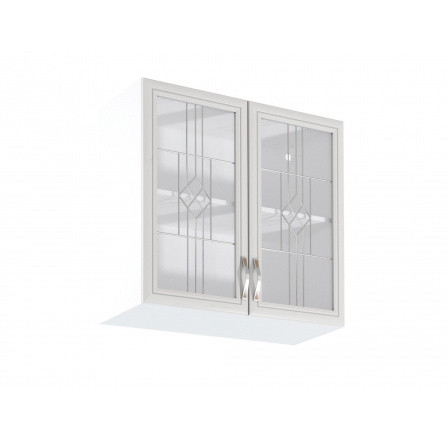 Sycylia G80S konyhai felső szekrény, fehér