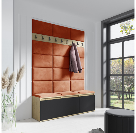 EMI 6 előszobafal, Trinity 25/Artisan + Fekete