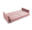 Kinyitható kanapé GODIVO Rózsaszín, Norn 52