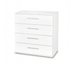 LIMA KM-3 komód, fehér