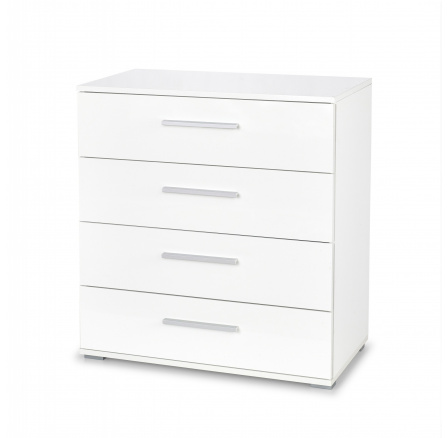 LIMA KM-3 komód, fehér