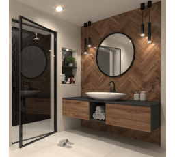 Grace Lustro Okrągłe 80cm Lustro 80x80