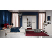 BLANCO 27 sosna śnieżna/MDF new grey - szafa