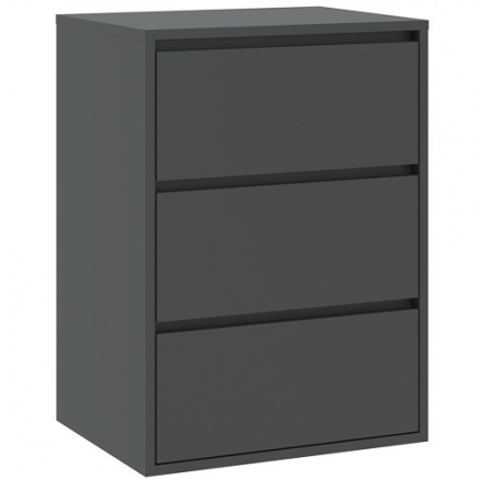 BERNO 3S Antracit komód