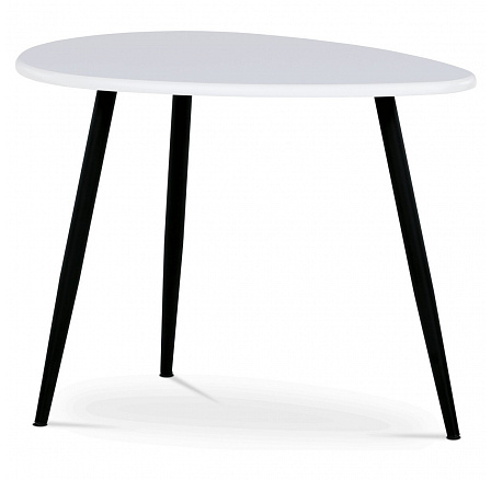 Odkládací stolek 60x40x45cm, mdf, bílá, AF-3011 WT