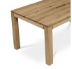 Jídelní stůl 120x80cm, masiv, dub, DS-F120 DUB