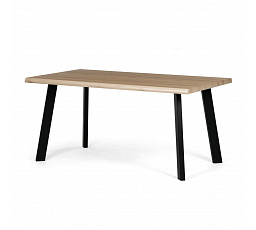 Étkezőasztal 160x90cm, MDF, vad tölgy, HT-F4516 OAK