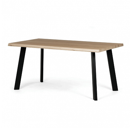 Étkezőasztal 160x90cm, MDF, vad tölgy, HT-F4516 OAK