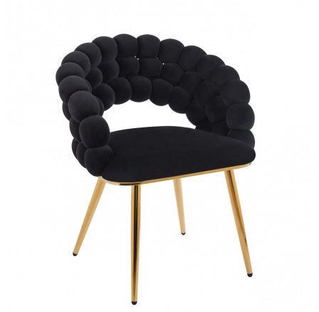 Velvet szék fekete K20-FXJG G Velvet szék fekete K20-FXJG G