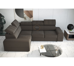 NAROŻNIK ROYAL II 280×210 - lewa , Odcienie brązowego