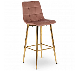 Hoker ARIEL Różowy Welurowy