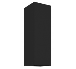 Horní skřínka SIENA - 30 G-90 1F, Černá mat/Černá mat