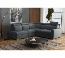 Sedací souprava Petrit VIII levá Paros tmavě šedá