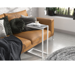 SPARK Kisasztal Fehér+Beton