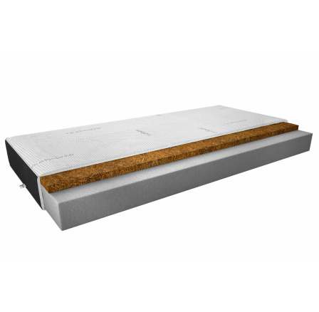 Materac Piankowy Luna 80x200 Cashmere + Velvet czarny Cashmere, Velvet Czarny Materac Piankowy Luna 80x200 Cashmere + Velvet czarny Cashmere, Velvet Czarny