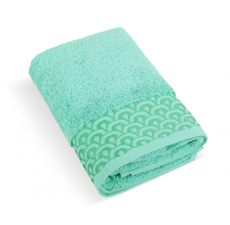 Froté ručník krajka 50x100cm 500g tyrkysová