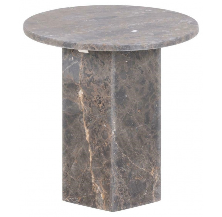 Naxos asztal sötétbarna márvány