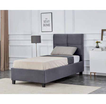 START 2 90x200 JG Kárpitozott ágy Szürke