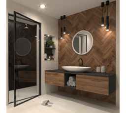 Grace Lustro Okrągłe 60cm Lustro 60x60