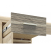 CASTEL 19 sonoma jasna/MDF sonoma trufel - biurko