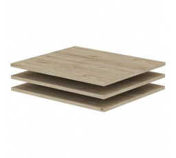 További polcok a BERNO 120 szekrényhez Jackson Hickory