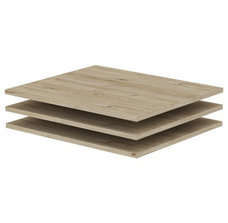 További polcok a BERNO 120 szekrényhez Jackson Hickory