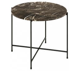 Avila alacsony dohányzóasztal barna márvány