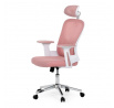 Kancelářská židle, houpací mechanismus, růžová, KA-K2031 PINK