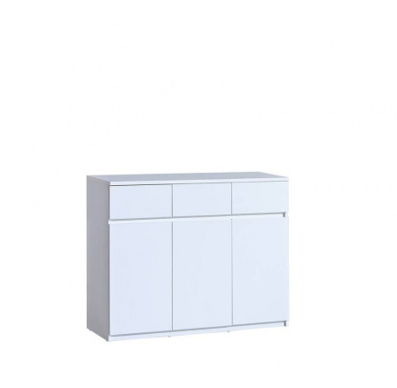 "ARCA" AR6 rendszer (3D 3S komód) - Szín: sarkvidéki fehér "ARCA" AR6 rendszer (3D 3S komód) - Szín: sarkvidéki fehér